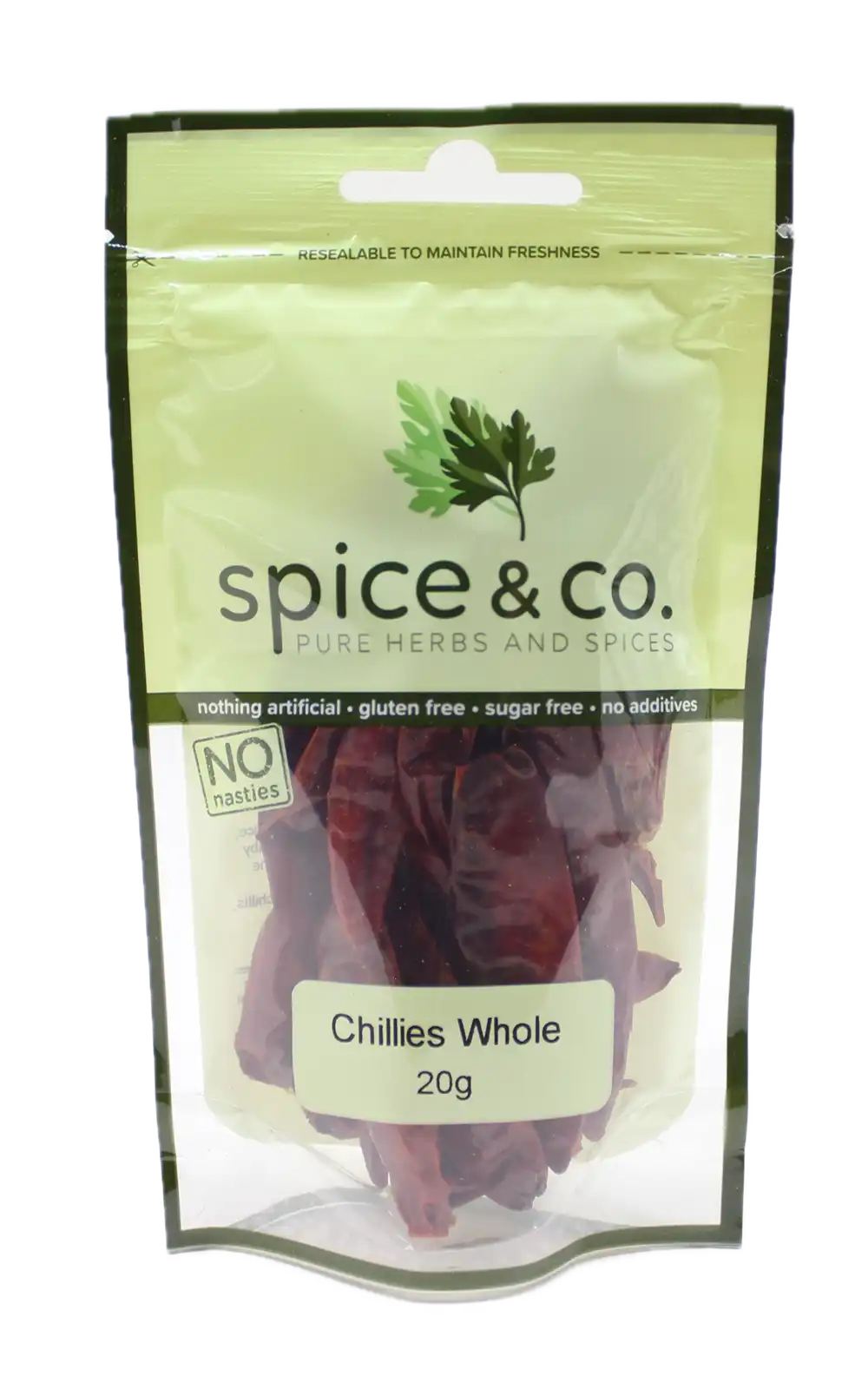 Chillies Whole 20g