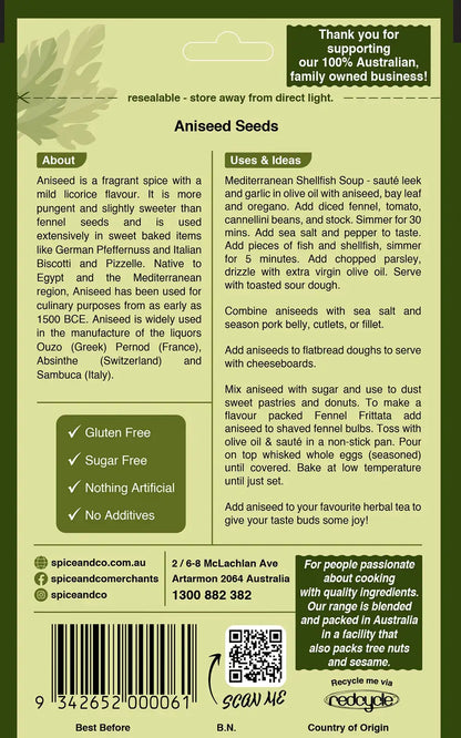 Aniseed Seeds 40g