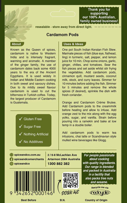Cardamom Pods 15 g