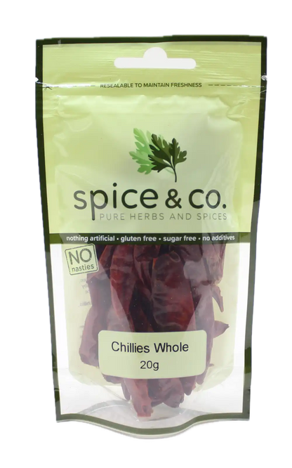 Chillies Whole 20g