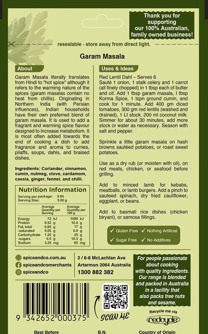Garam Masala Spice Mix 50g