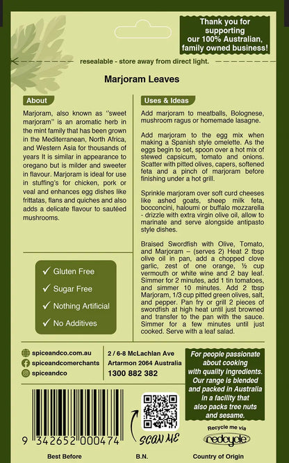 Marjoram - Leaves 15g