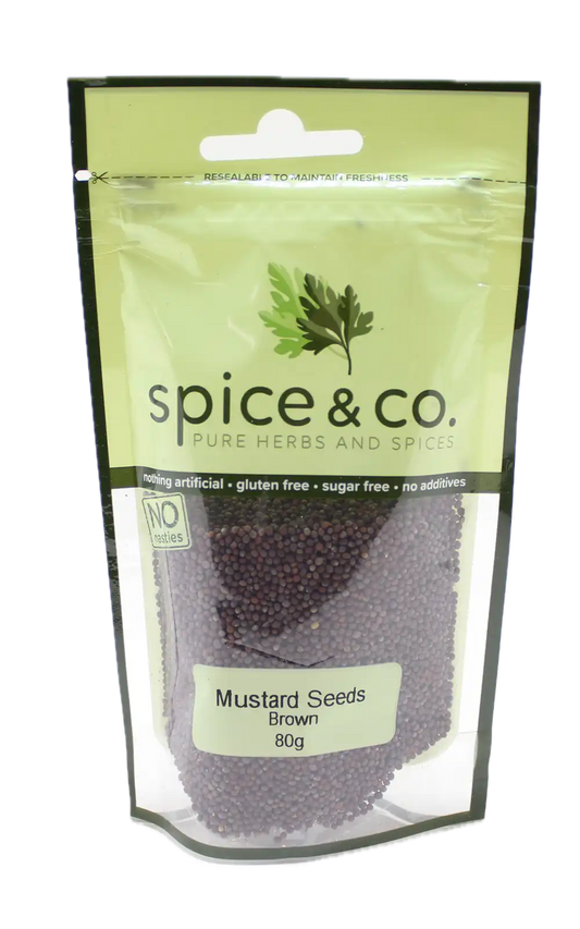 Mustard Seeds - Brown 80g