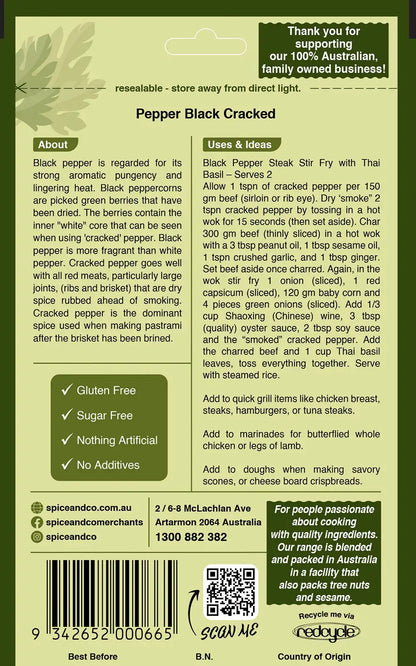 Pepper - Black Cracked 55g