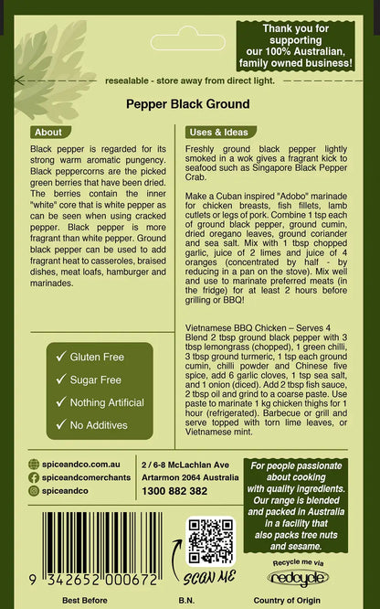 Pepper - Black Ground 55g