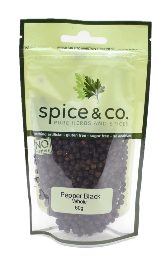 Peppercorns - Black Whole 60g