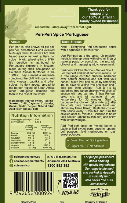 Peri Peri Spice Mix 45g