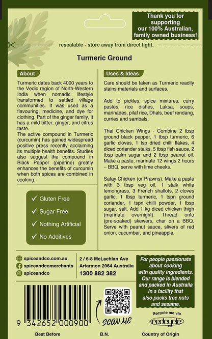 Turmeric - Ground 70g